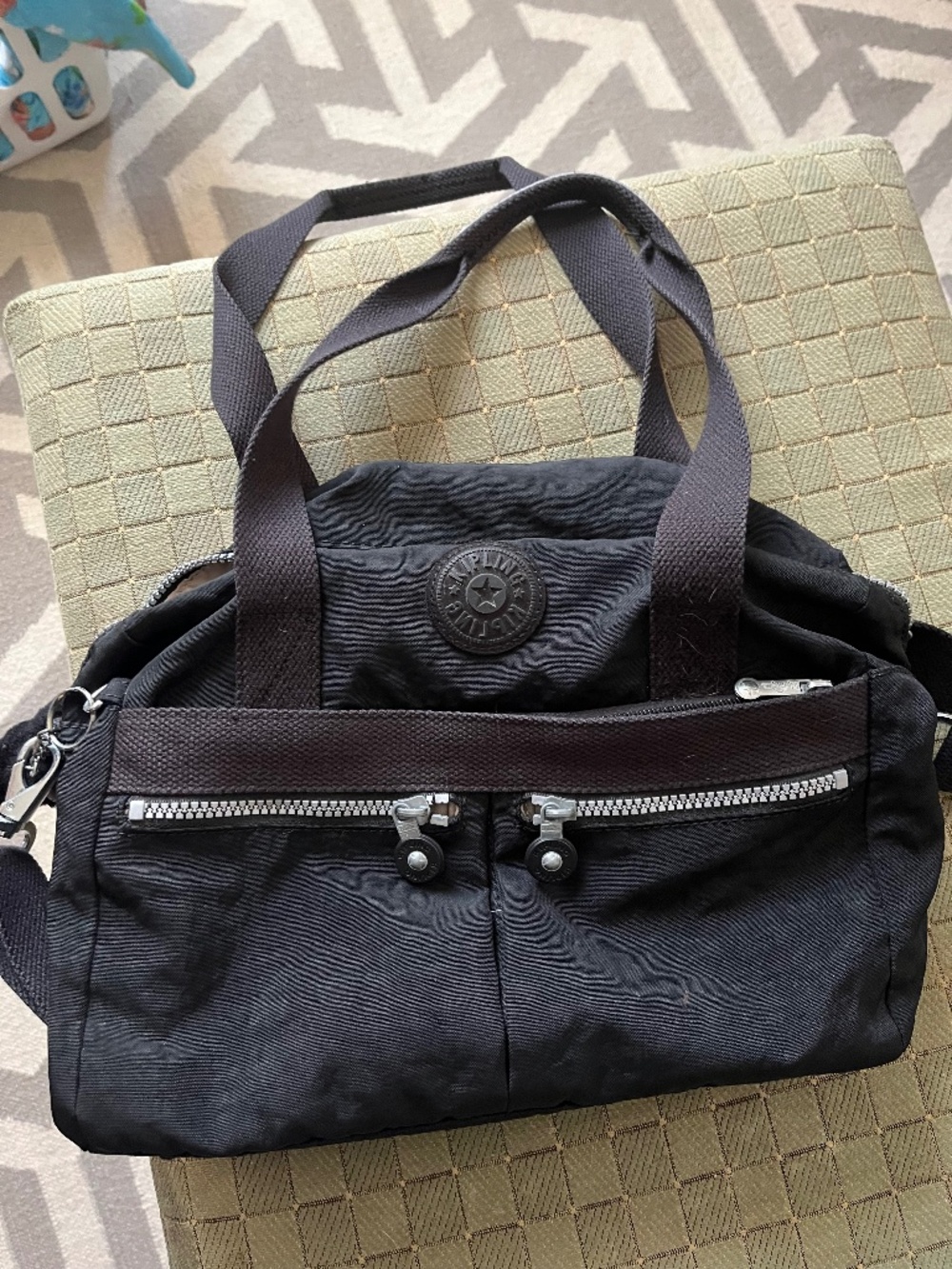 Vintage Black Shoulder Bag